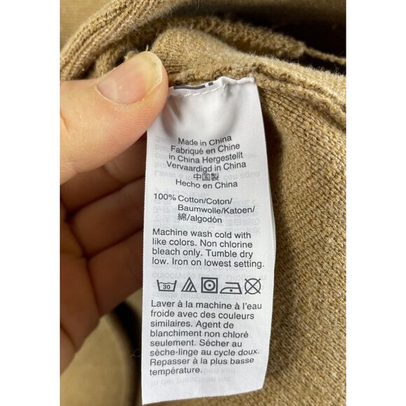 J. Crew Women's Medium Schoolboy Sophie 100% Cotton Knit 2 Button Sweater Blazer - Picture 9 of 9